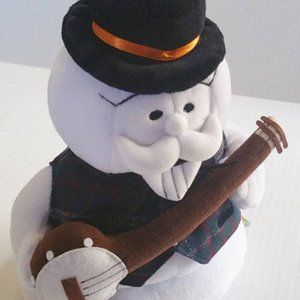 The SNOWMAN Island Of Misfit Toy Plush Doll NWT 12